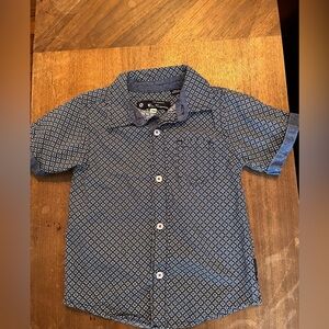 Ben Sherman Toddler short sleeve button up shirt Sz 24mos